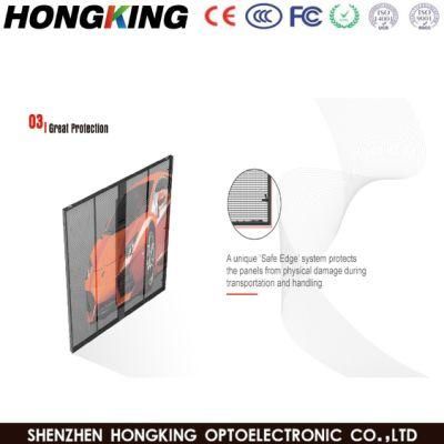 Hot Sell P5.2mm High Transparent Indoor Full Color LED Mesh/Curtain Display