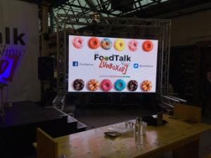 P3.91 Indoor Full Color Advertising Rental LED Screen