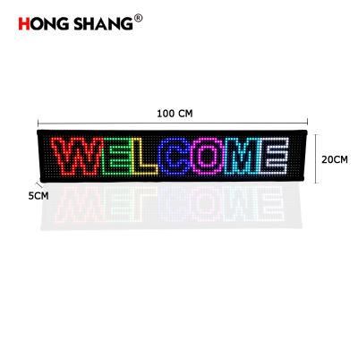 Semi Outdoor WiFi and USB Send Advertising LED Display Screen
