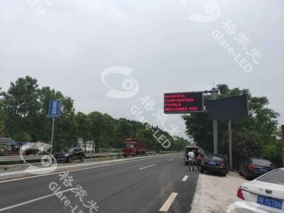Road and Highway Variable Message Sign Traffic Warning Message Board P10