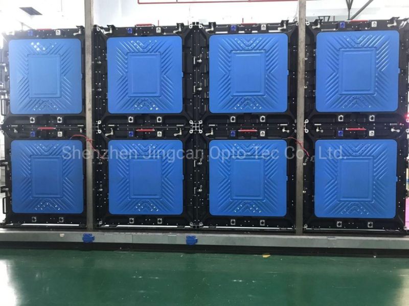 New Lightweight Die-Casting Aluminum Cabinet 640*640mm P2.5/P4/P5mm LED Display Screen Empty LED Cabinet