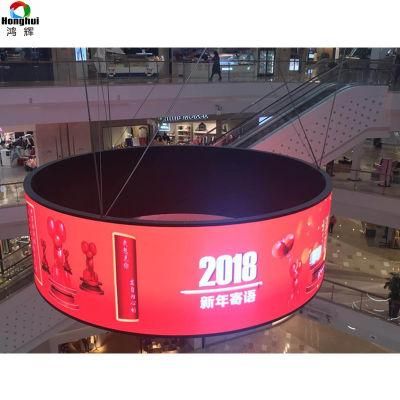 High Quality Flexible Indoor LED Screen P4 LED Display Panel Soft LED Curtain Display