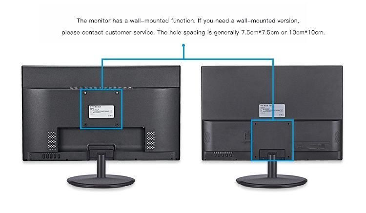 FHD Wall Mount 1080P Tn IPS 24 Inch PC Monitor