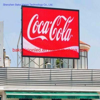 P3.91/P4.81/P5.95/P10/P16 SMD Front Open Maintenance Billboard LED Display