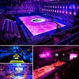 Pixel Pitch 2mm LED Dance Floor 3D Effect Stage Lighting LED Display