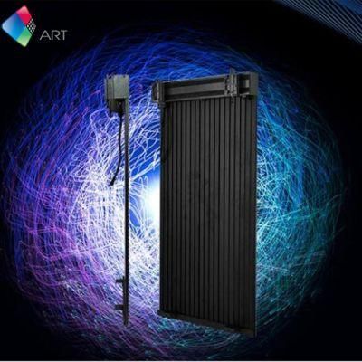 Glass TV Curtain Outdoor Transparent LED Display Screen Video Wall Panel