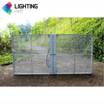 Amazing Transparent Display for Jewelry Store/for Building/Curtain LED Display
