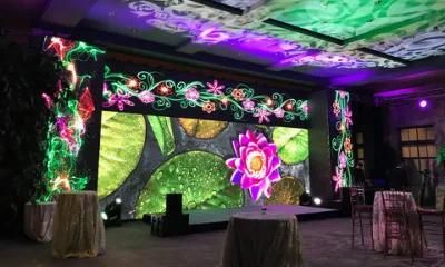 Big Promotion P2.976 Indoor HD LED Screen Displays 500X500 Cabinet Stage Rental LED Video Wall Board