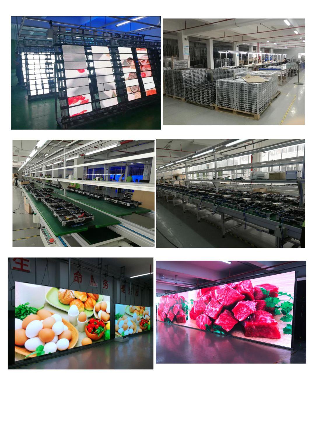 Outdoor Full Color P3.91 LED Display Screen for Background Performance