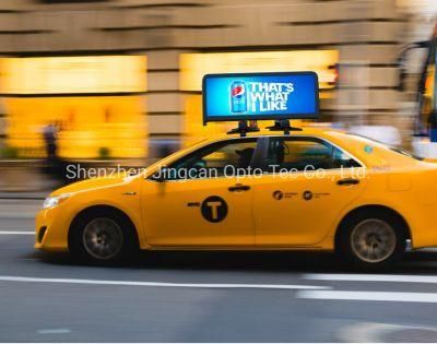 HD P2.5 Digita Full Color Video Display Taxi Top LED Display for Advertising
