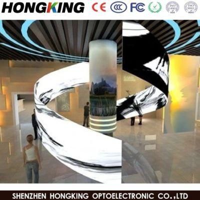 Made in China 256*128mm Fixed /Soft Indoor Curved LED Display Screen