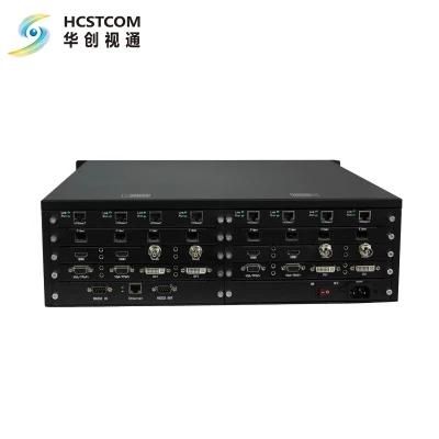 Touch Screen Panel Seamless Video Switcher with SDI HDMI DVI VGA Fiber Hdbaset Signal