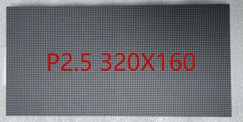 Indoor P2.5 320mmx160mm Small Spacing SMD2020 with Nationstar LEDs 3840Hz High Resolution Magnet LED Modules