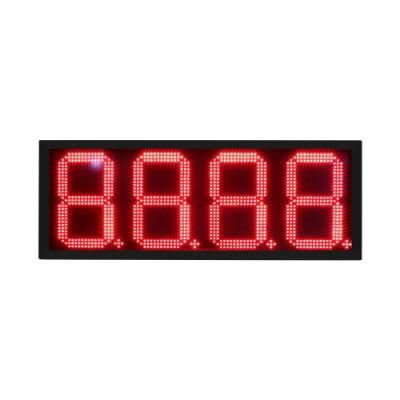 8/10/12/16/24 Inches Outdoor LED Gas Station Price Display Sign