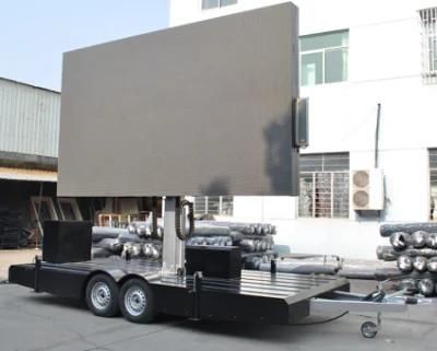 P4/P6mm Outdoor Waterproof Advertising Mobile LED Trailer Screens