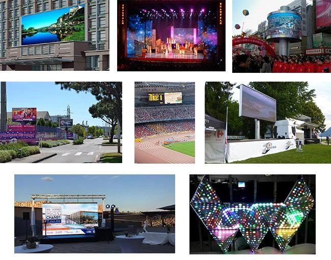 Party Outdoor IP65 Waterproof Rental P8 LED Wall Billboard Screen Display for Event Entertainment