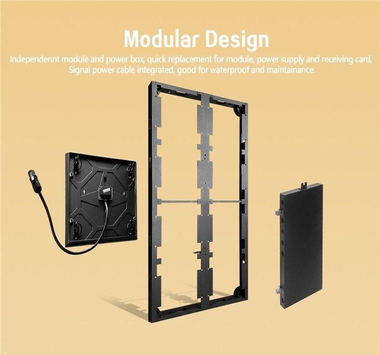 Outdoor Front Service Energy Saving LED Display