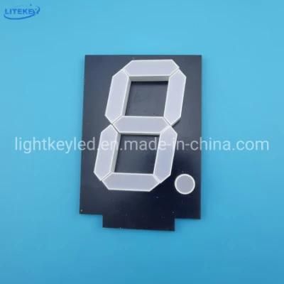 12 Inch Single Digit Assembly 7 Segment LED Display with RoHS From Expert Manufacturer