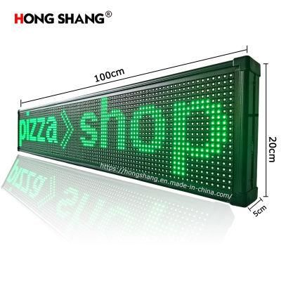 LED Logo Promotion Display Board Semi-Outdoor Advertising Information Board