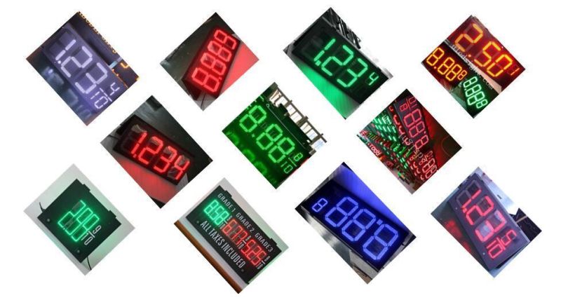 Outdoor Waterproof LED Sign Board Gas Station Price Sign