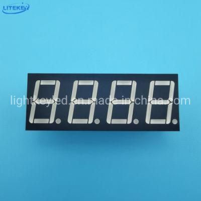 0.56 Inch 4 Digits 7 Segment LED Display with Common Font with RoHS From Expert Manufacturer