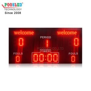 Manufacturers Outdoor LED 7 Segment Score Display Screen LED Football Scoreboard LED Digital Sports Scoreboard