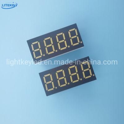 0.4 Inch 4 Digits 7 Segment LED Display