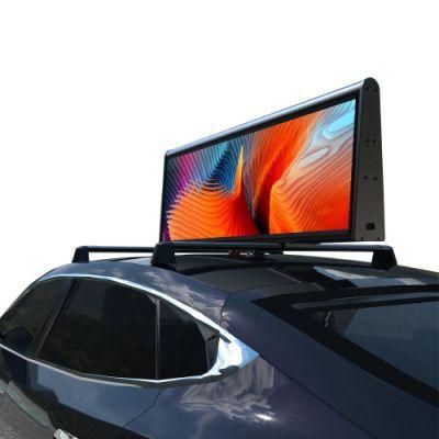 Taxi Top P5 P4 P3 P2.5 LED Digital Display Full Color 4G/WiFi Outdoor Waterproof Car Roof Moving Advertising Billboard