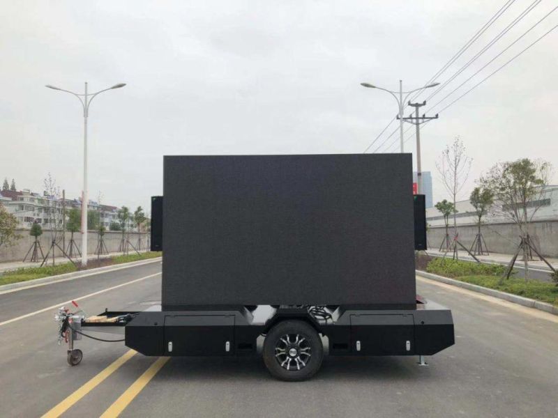 Outdoor Advertising 8sqm Mobile LED Trailer Billboard