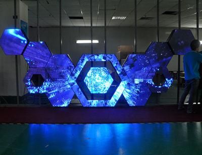 Hot Sale Creative LED Display Irregular DJ Booth for Event