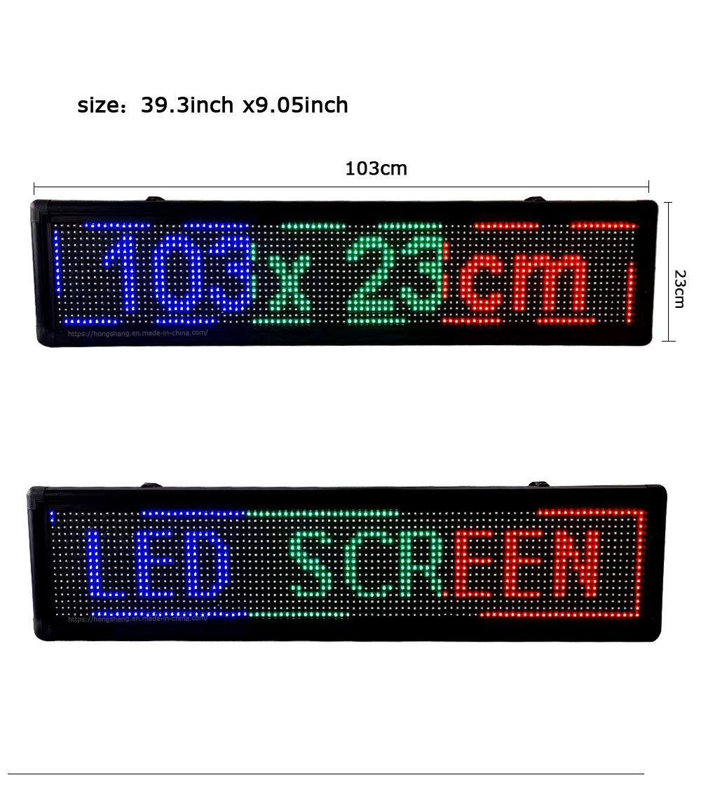 P10 Mixed Three Color Outdoor Waterproof Advertising Text LED Modules