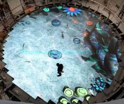 Rechargeable Interactive Multifunction Indoor DJ P3.91 LED Dance Floor Display