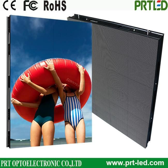 Outdoor LED Display Ultra-Thin Magnesium Alloy Cabinet Front Maintenance P4 P5 P5.92 P6 P6.66 P8 P10 P16