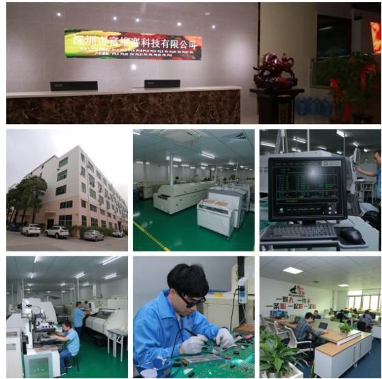 UL Approved 1r, 1g, 1b Fws Die-Casting Aluminum Case Board LED Display Module