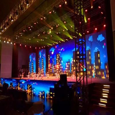 Indoor Full-Color Video Wall P10 LED Display Screen for Stage