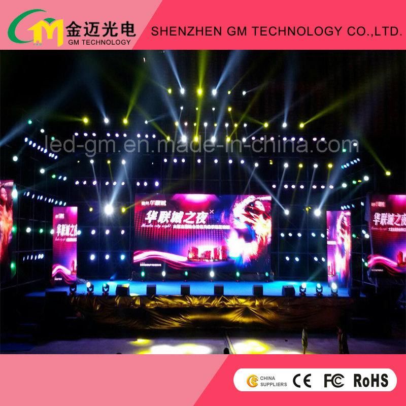 Indoor Stage Equipment P3.91 Rental LED Video Display Wall