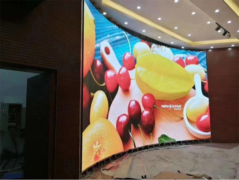 Indoor or Outdoor Stage Rental P3.91 Curved LED Display Screen