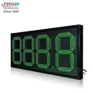Good Quality Iron Cabinet LED Gas Price Sign Outdoor Gas Price Changer Digital Gas Price Sign