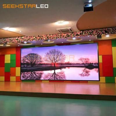 IP20 Definition Indoor LED Video Wall P6 Full Color SMD LED Display