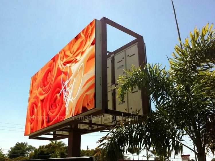 Stable P8 Outdoor Full Color LED Advertising Screen Video Wall