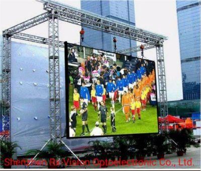 HD P6 Full Color Hot Sales Screen Energy Saving Rental LED Panel Display Outdoor