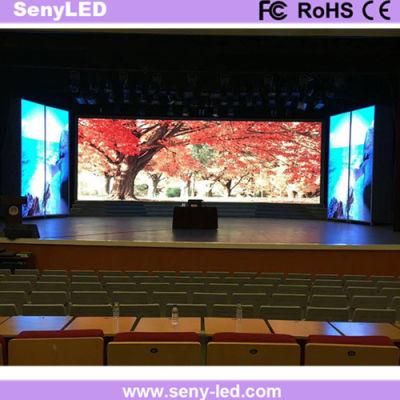 P3.91 Rental LED Display for Indoor/ Outdoor Movable Stage as Back Wall