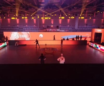 China LED Display Screen Cabinet Stadium 960*960mm Indoor LED Screen P5 320*160mm