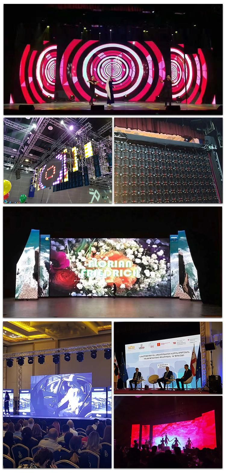 Outdoor P3.91 LED Display LED Rental Screen Small-Pitch High Definition Advertising Screen WiFi Control Stage Vide Panta