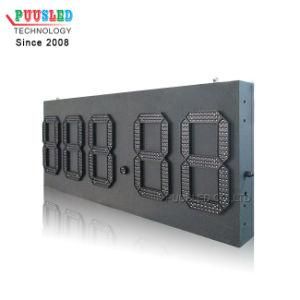 Waterproof LED 7 Segment LED Display Gas Station Price Sign Board 7 Segment LED Gas Price Sign