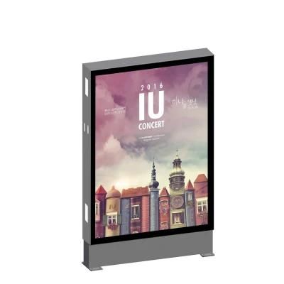 Double Side Outdoor Advertising Mupi LED Display Screen Light Box