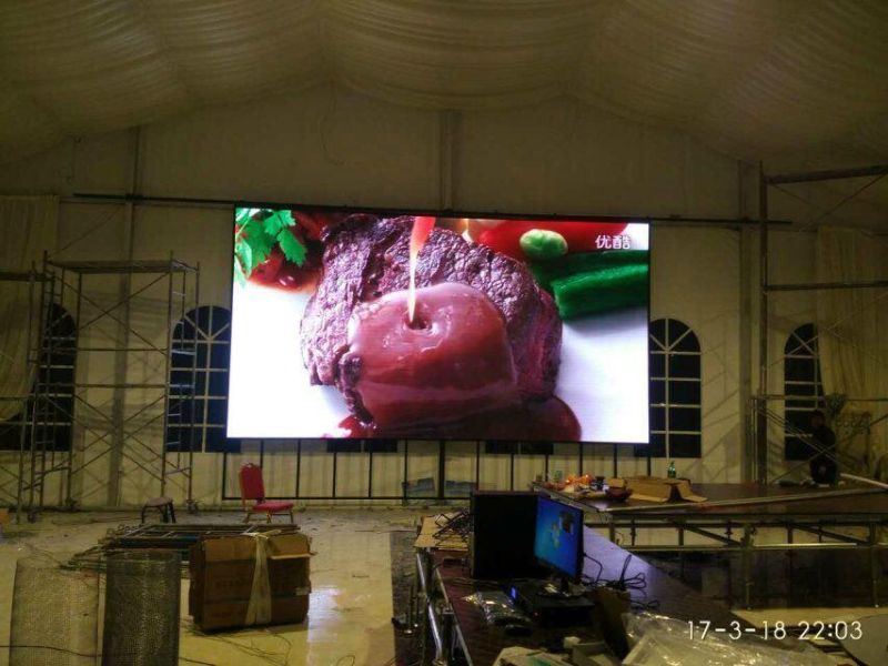 Fixed Digital LED Video Wall P4 Pixel Pitch LED Display Indoor TV Screen
