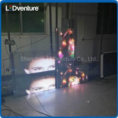 P15.6 Indoor LED Transparent Screen for Advertising Board Display Panel