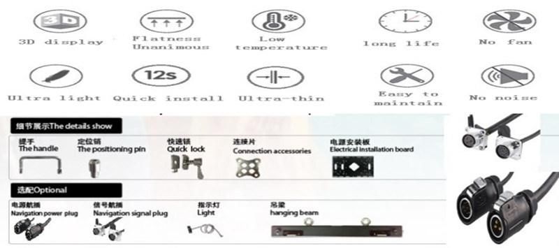 P1.875 Indoor Digital Media LED Display /Splicing Any Size Screen/ LED Mirror Poster/ Catwalk Display/LED Video Wall