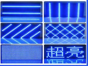 Single Blue Outdoor P10 LED Display Screen